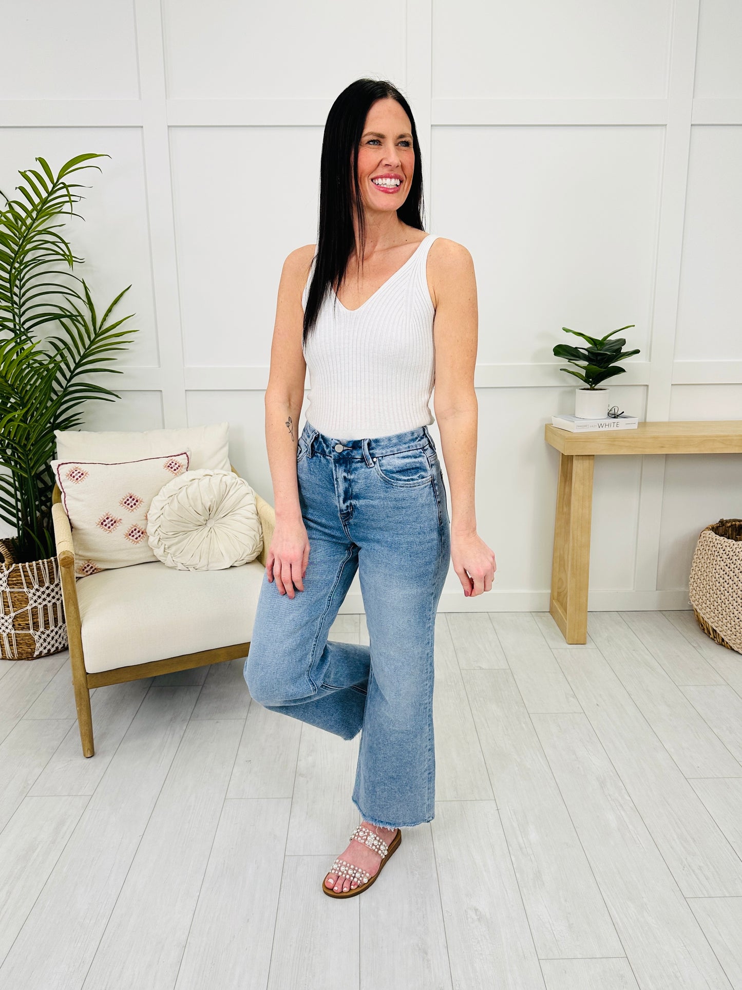 Wide Awake Mica Wide Leg Jeans