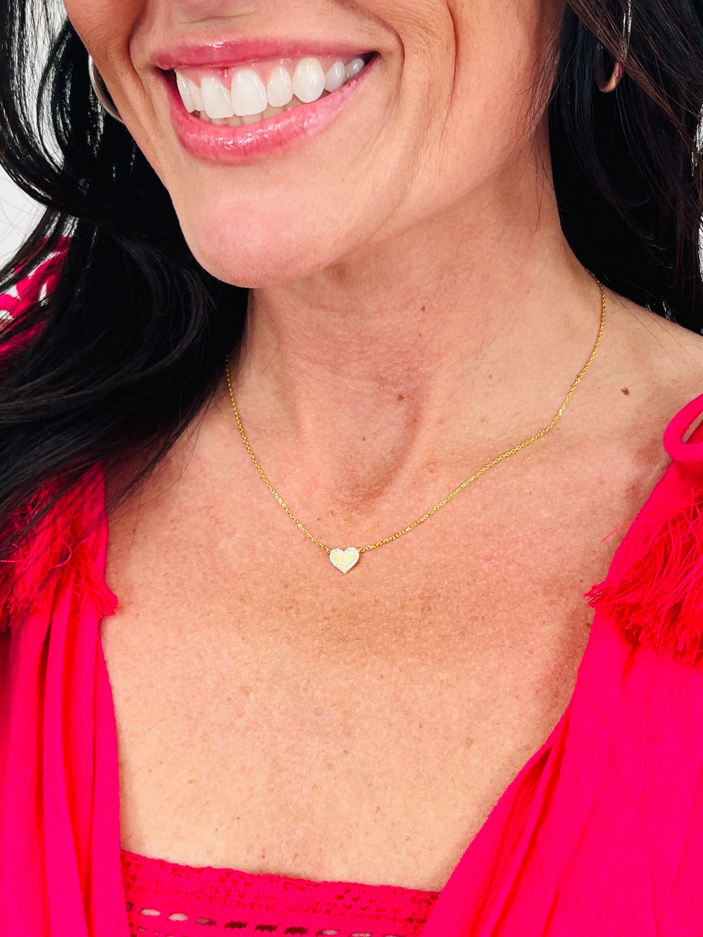 Golden Heartbeat Necklace