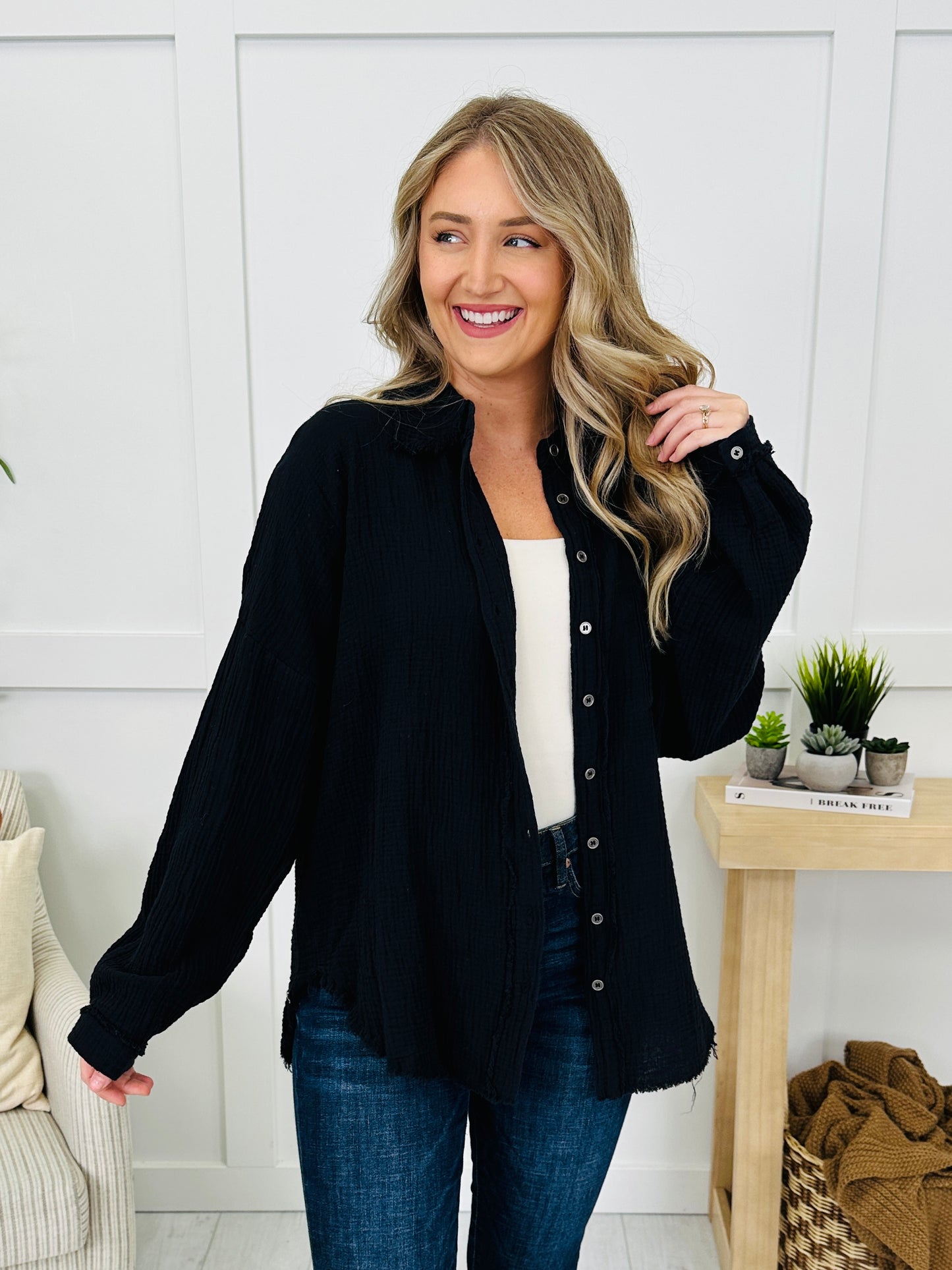 DOORBUSTER! Easy Promise Top- Multiple Colors!