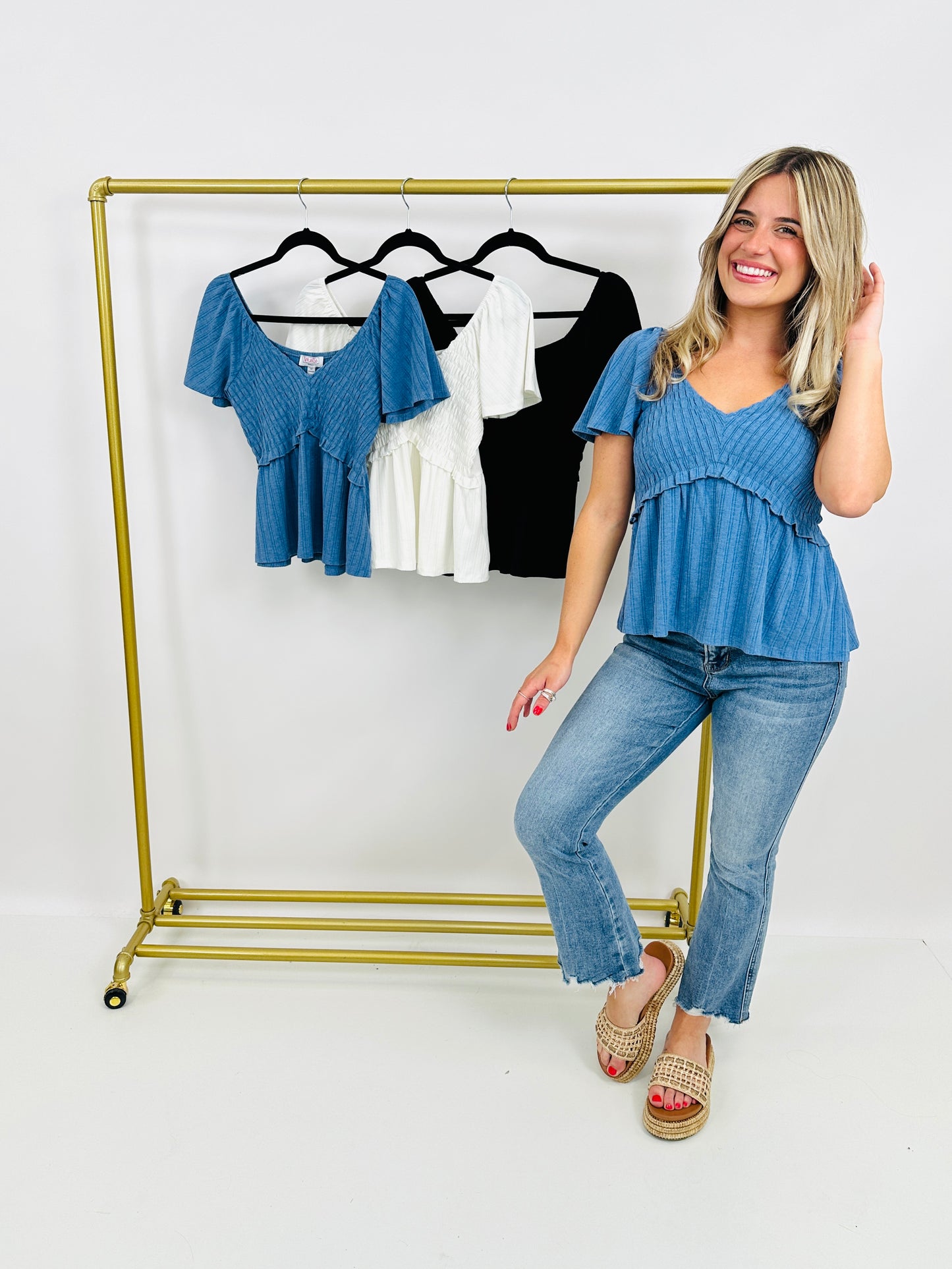 MOCO Exclusive Perfectly Precious Top-- Multiple Colors!