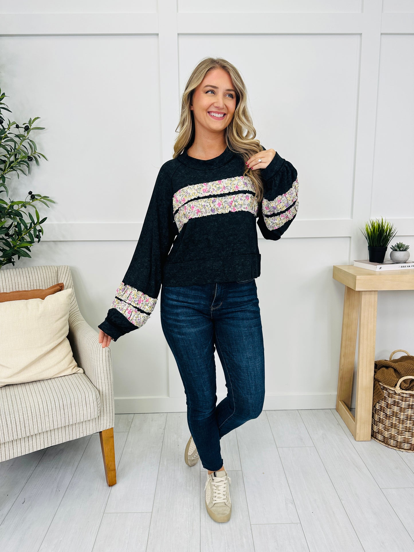Stay In Style Sweater in Black