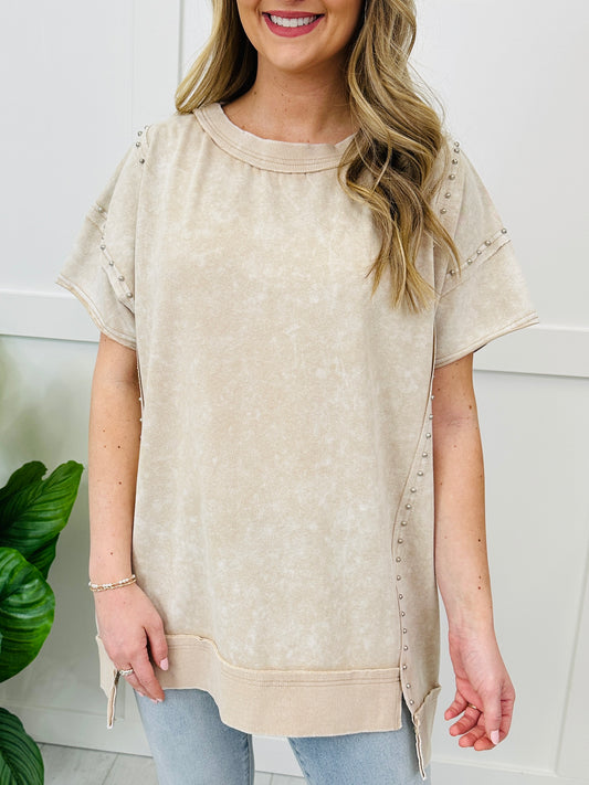 Sunwashed Mood Top In Stone