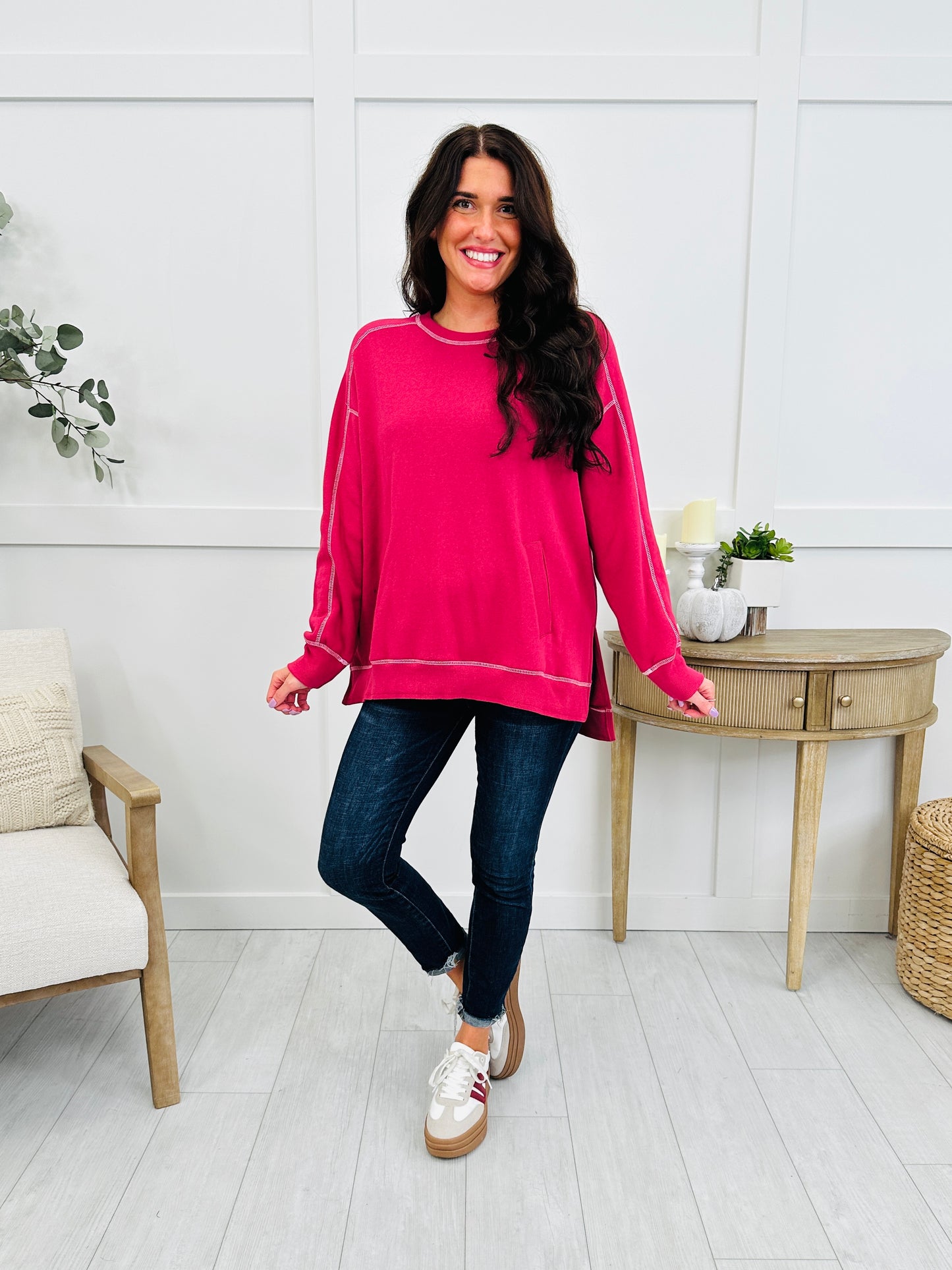 Laid Back Living Top In Multiple Colors