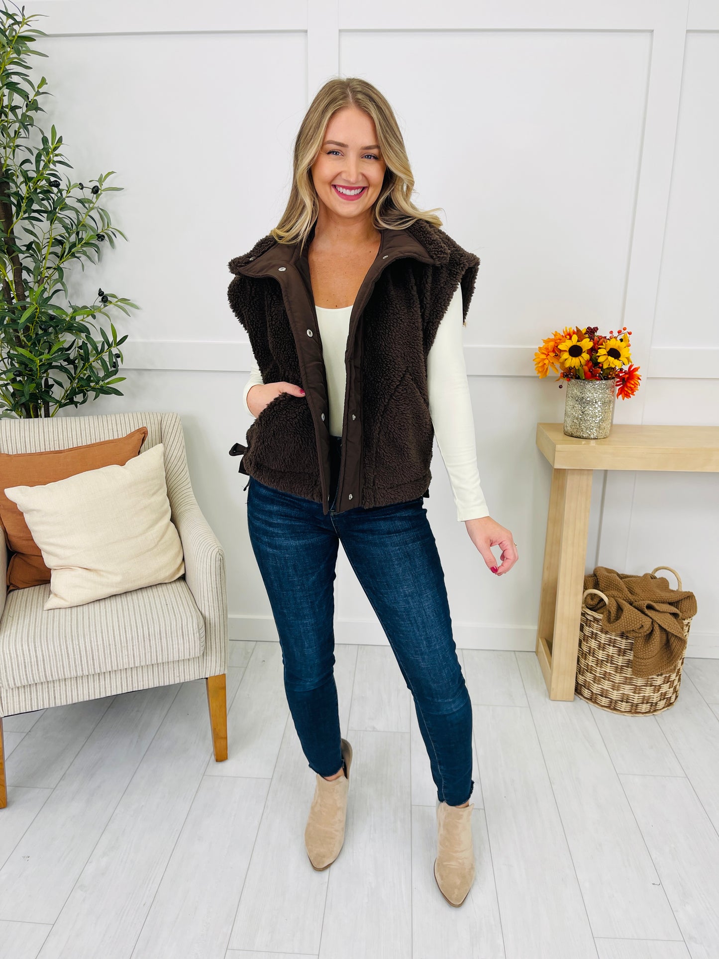 Cabin Warmth Vest- Multiple Colors!