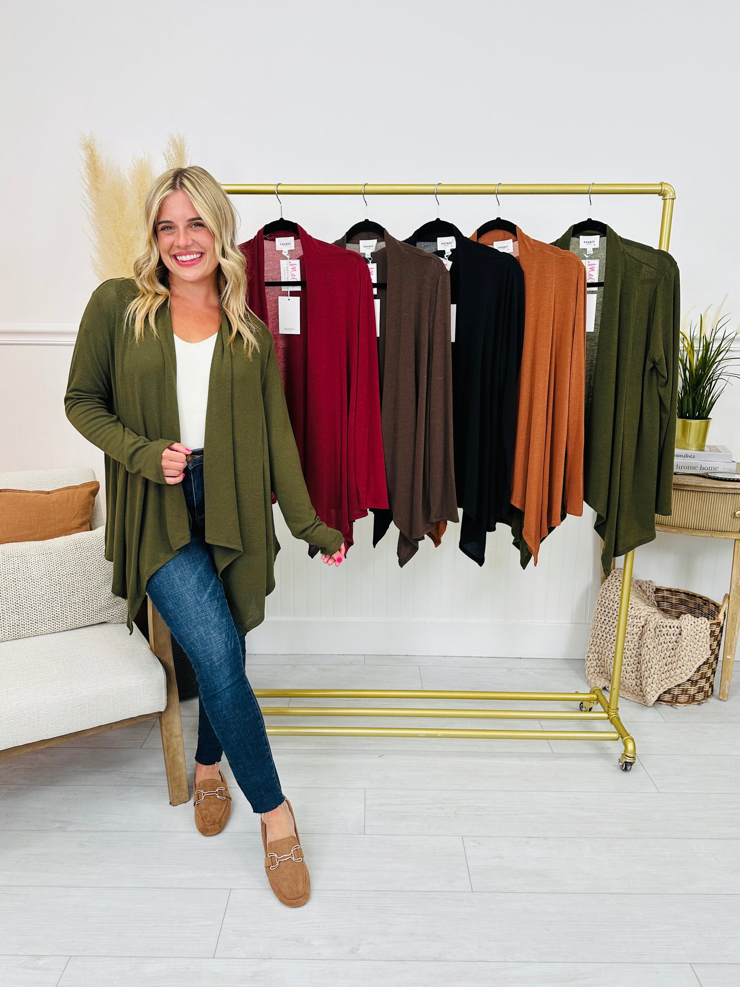 The Perfect Layer Cardigan- Multiple Colors!