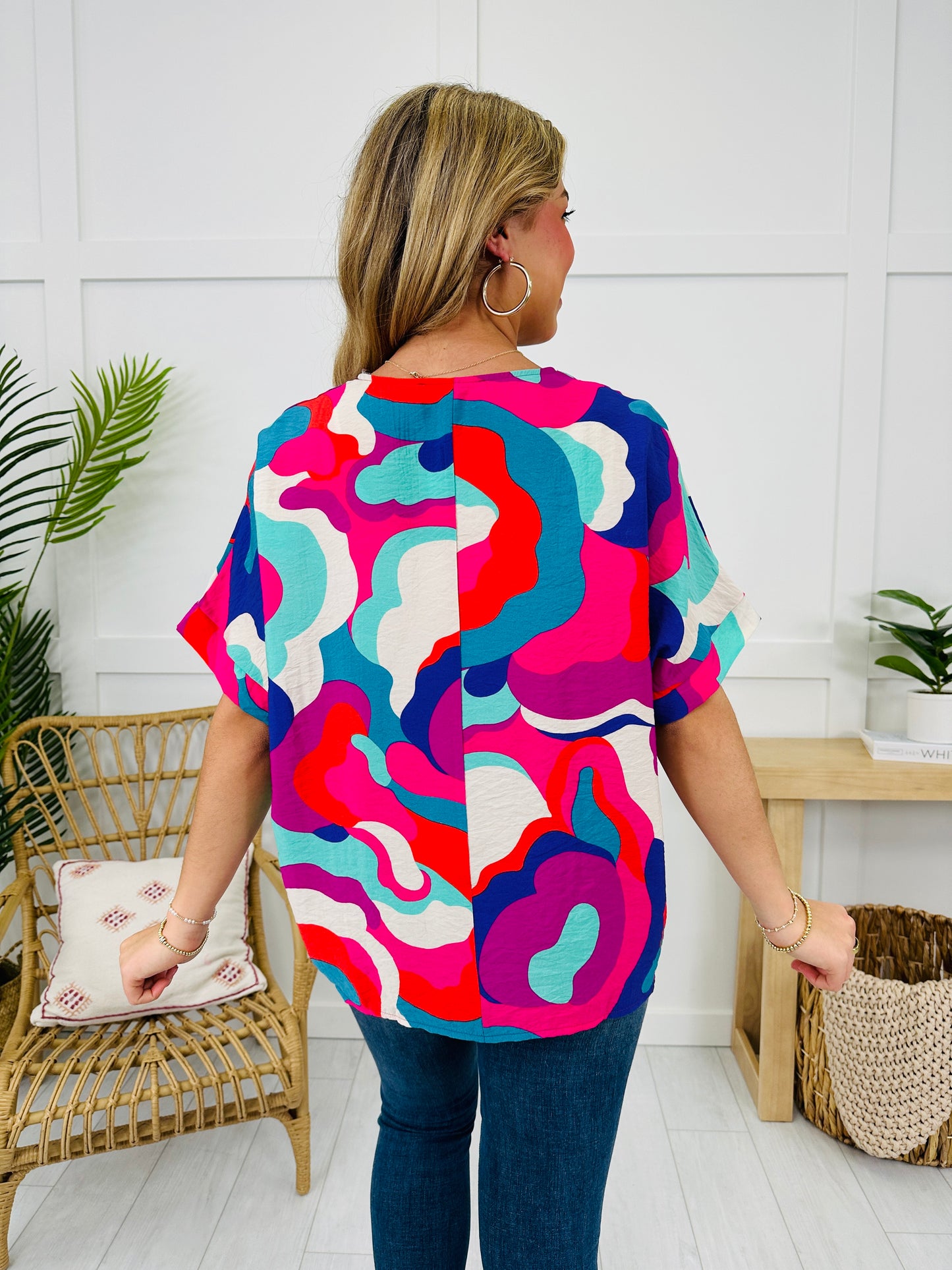 Retro Radiance Top