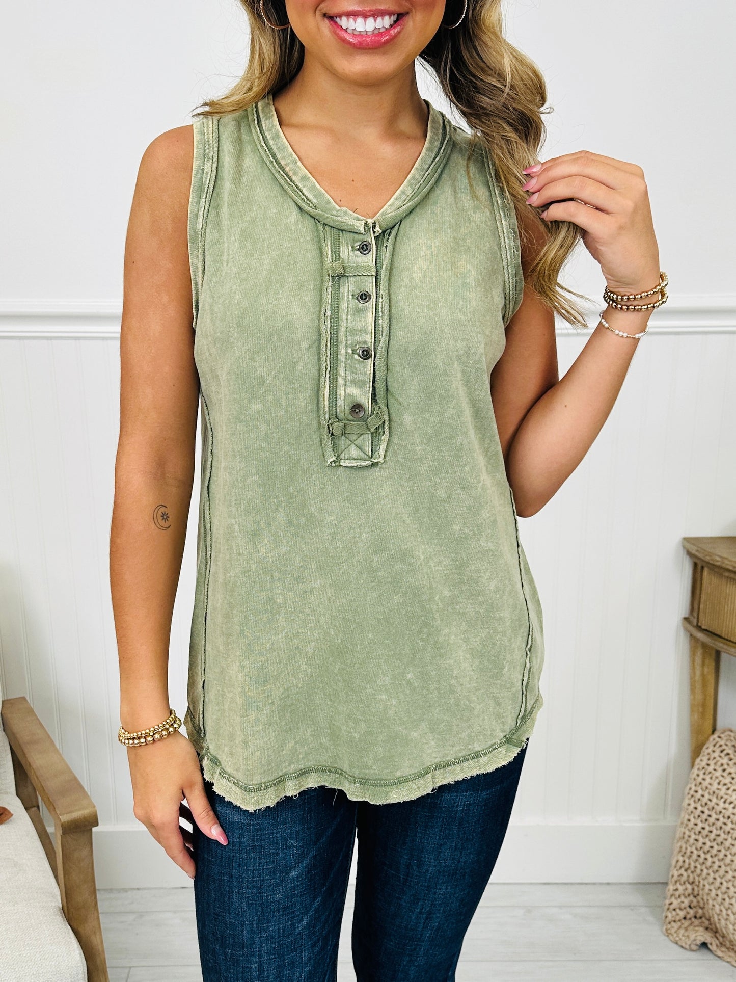 DOORBUSTER! After The Rush Tank Top- Multiple Colors!