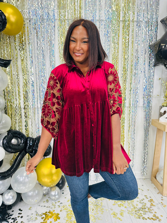 Festive And Flourish Top- Multiple Colors!