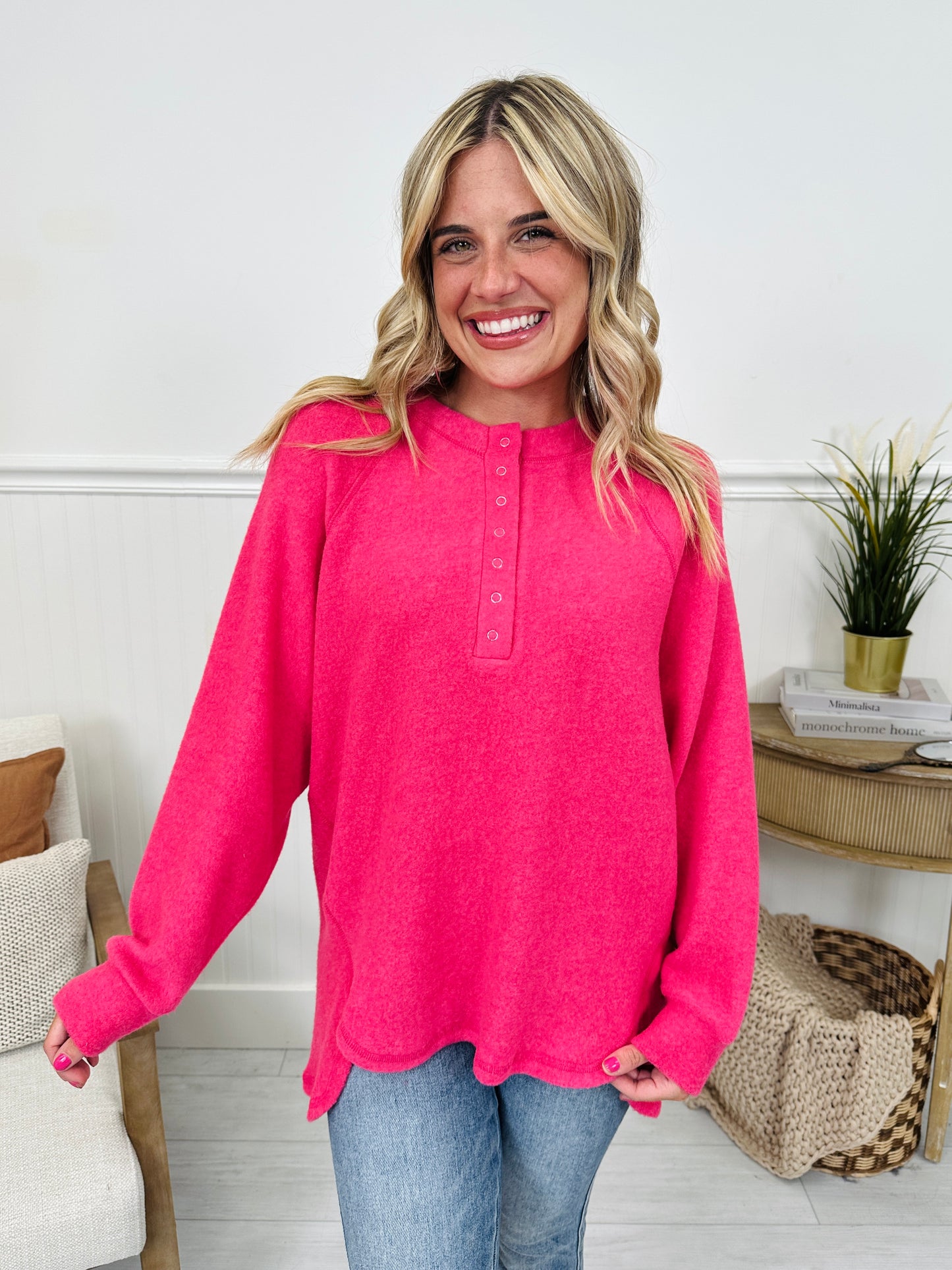 Cozy Crush Top- Multiple Colors!