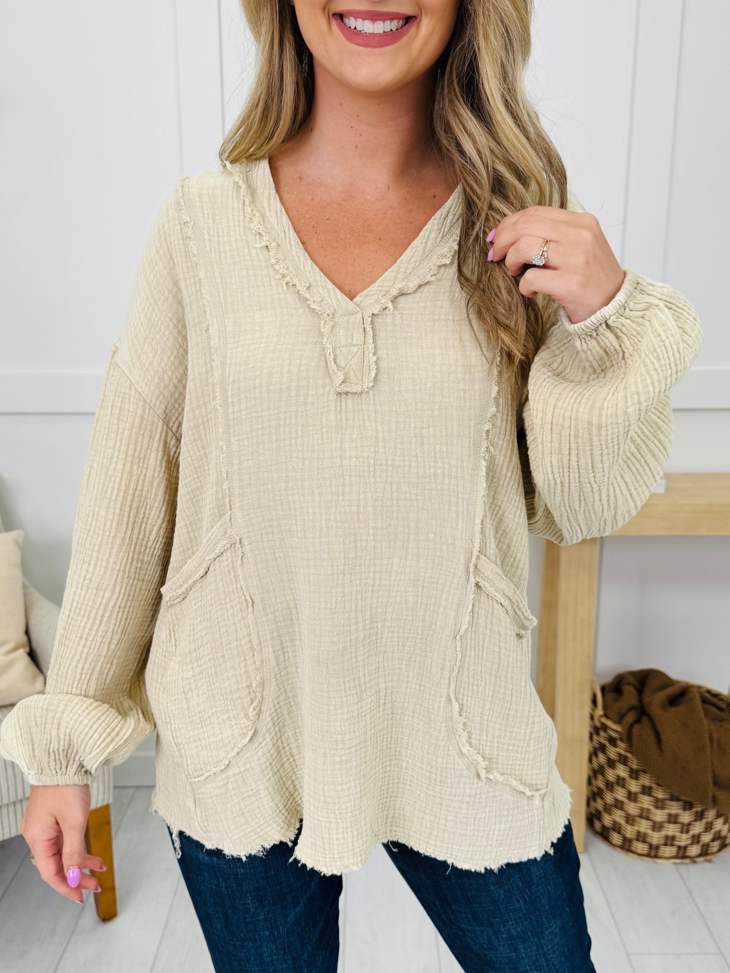 Textured Tempo Top- Multiple Colors!
