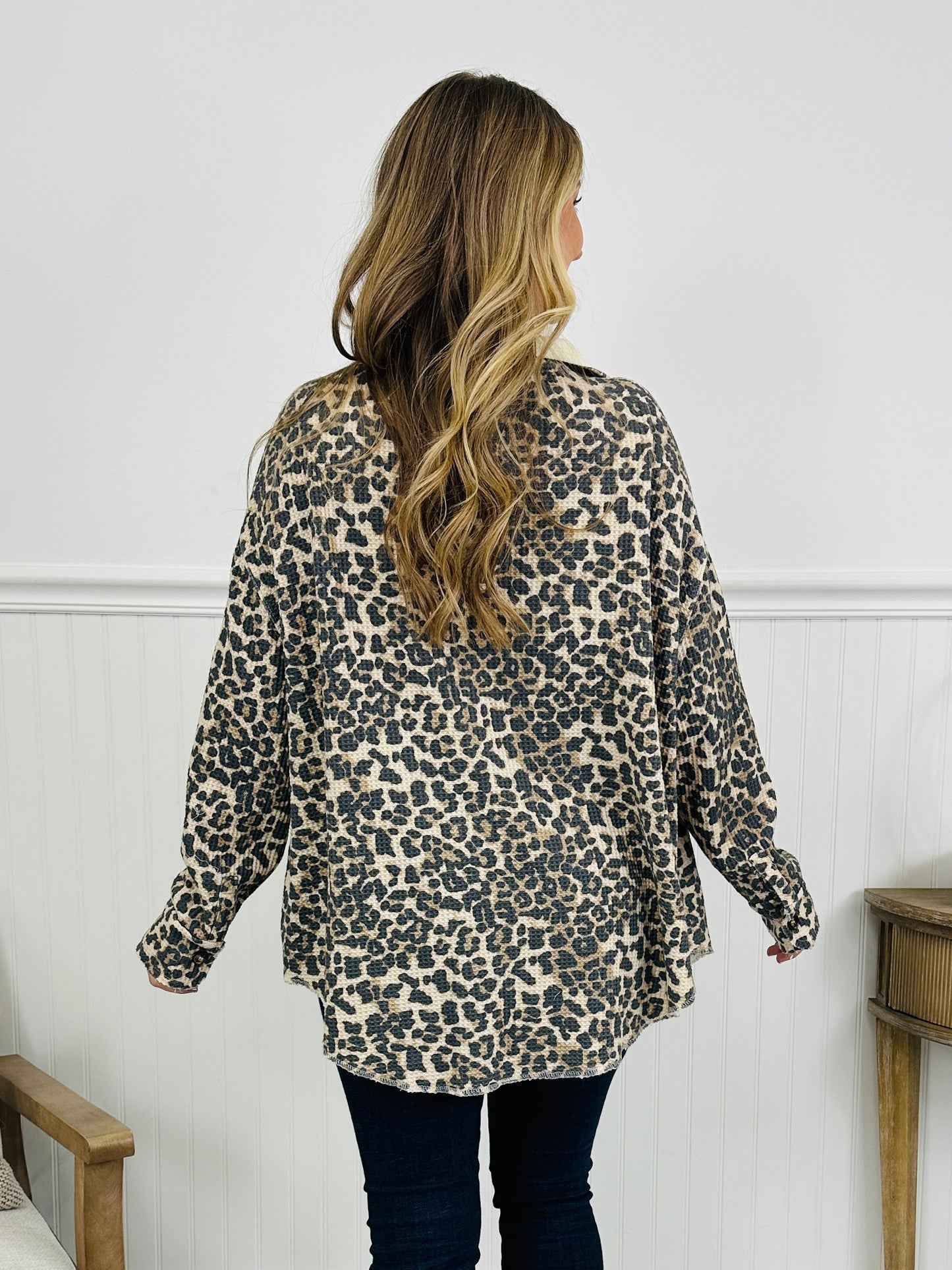 Layered In Leopard Shacket