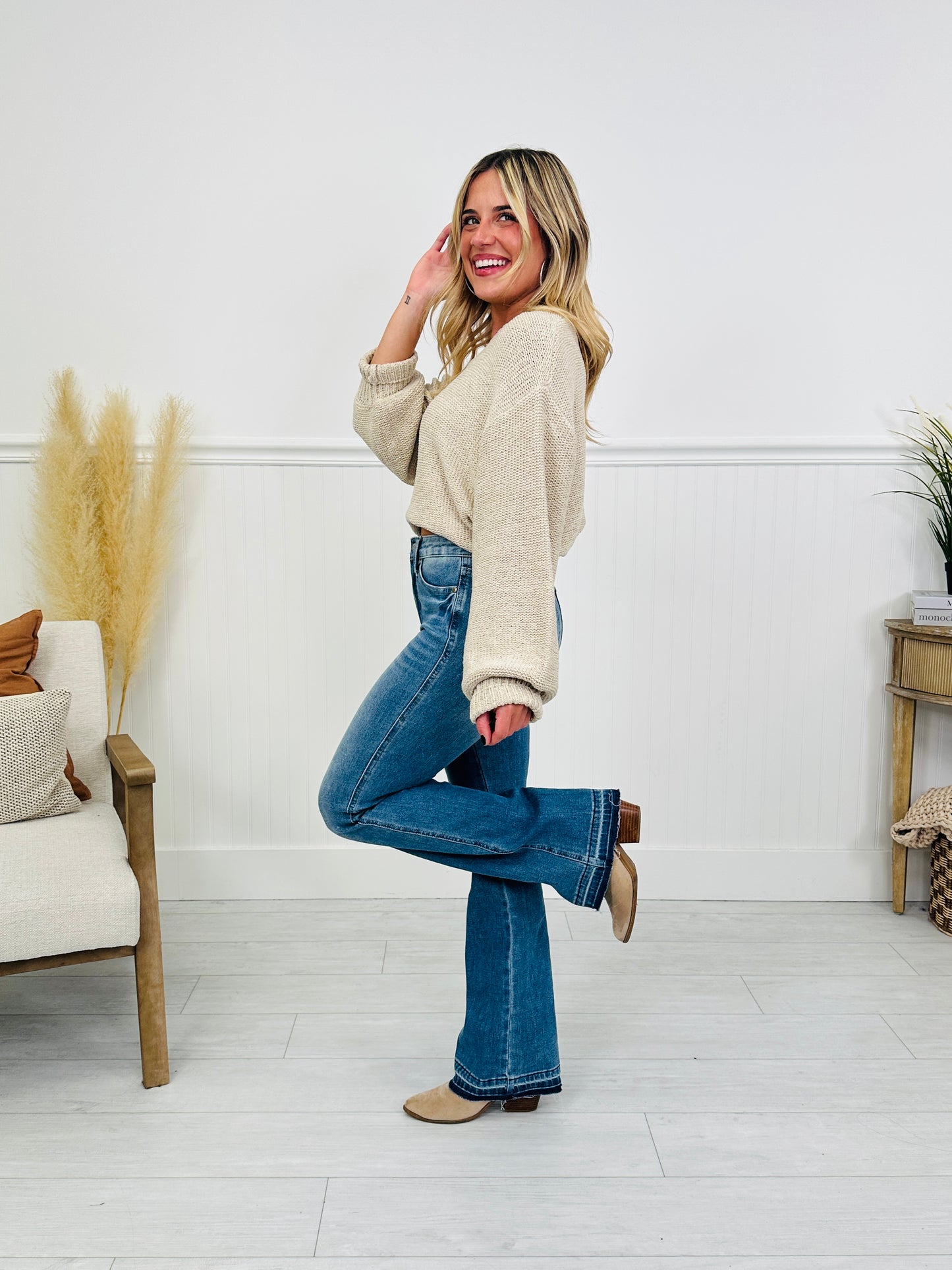 Judy Blue Shift In Seasons Tummy Control Bootcut Jeans