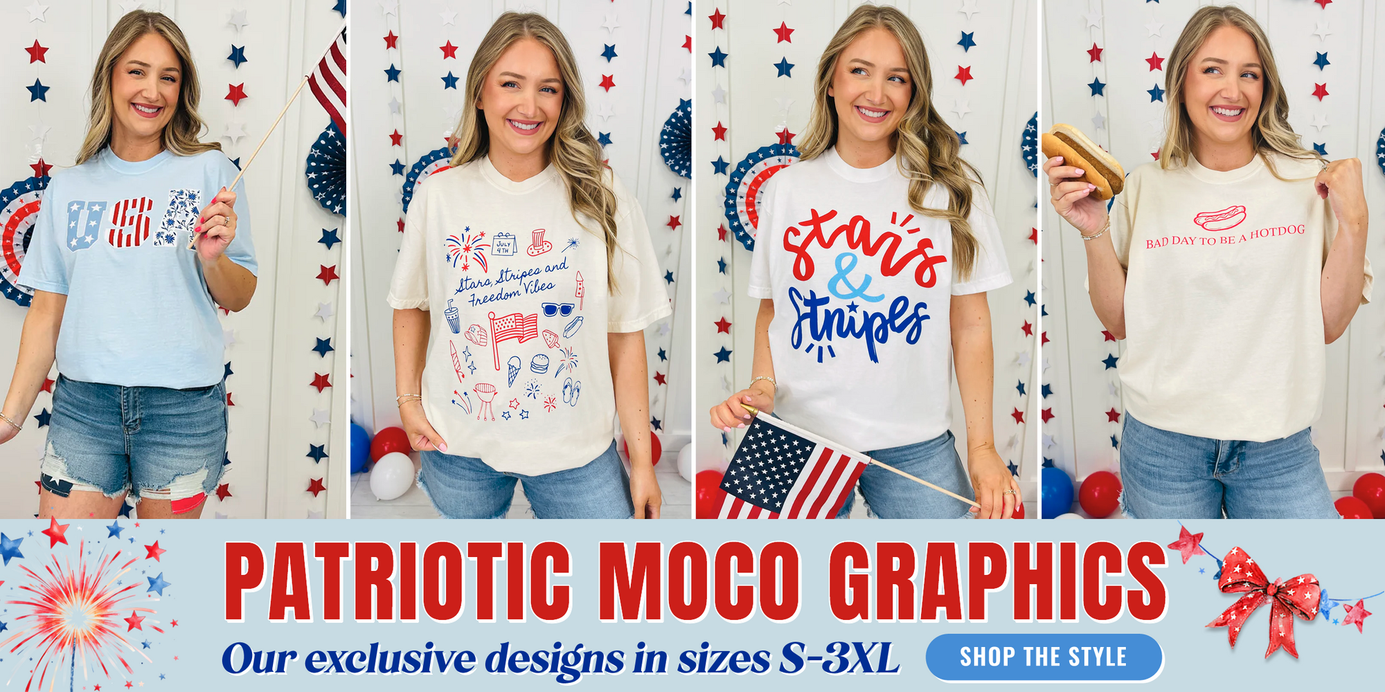 MOCO graphic tees!