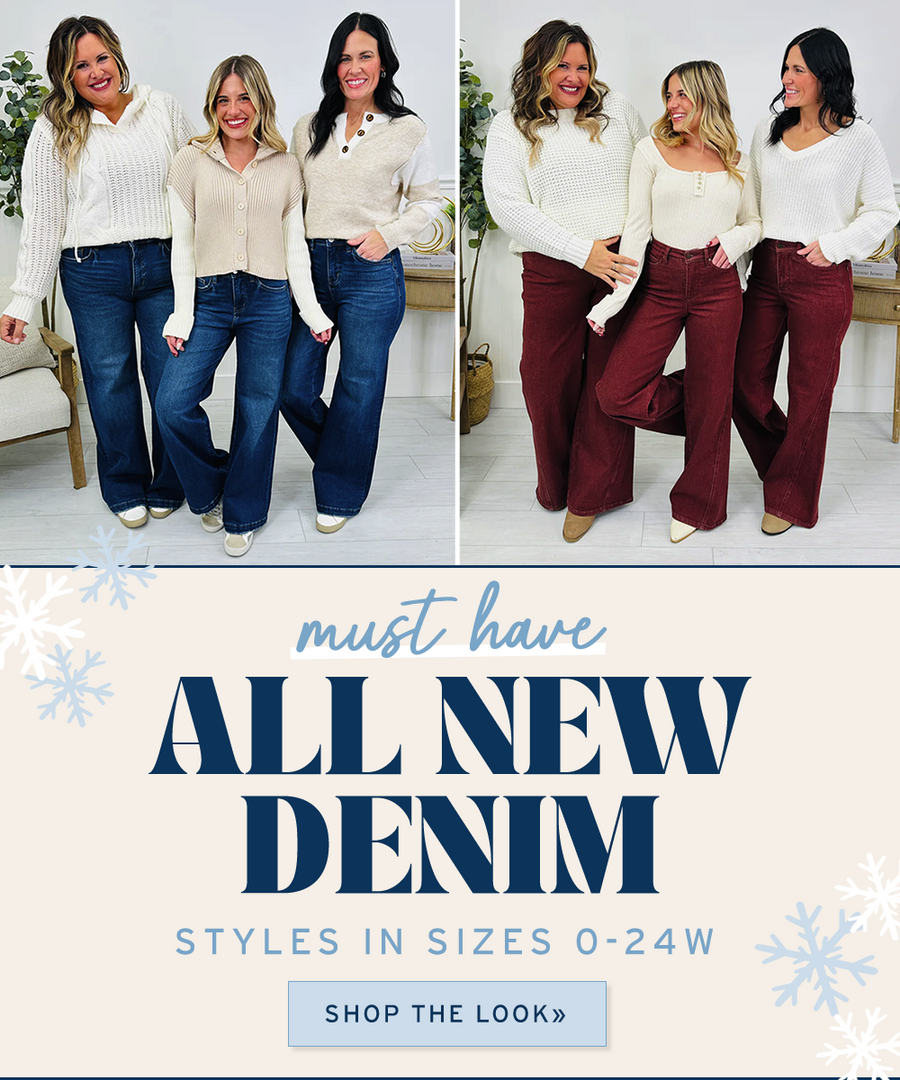 Shop all our newest denim!