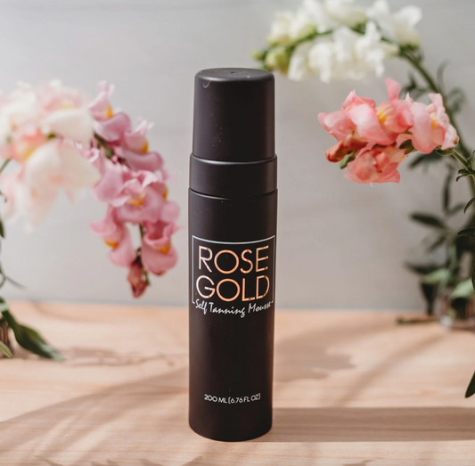 Restock! Rose Gold Self Tanning Mousse 6.7oz.