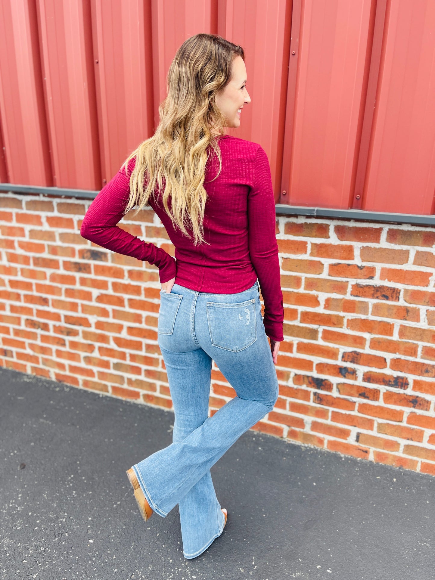 Restock! Judy Blue Plus/Reg Fab & Fun Flare Jeans