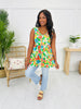 Vibrant Petals Tank Top