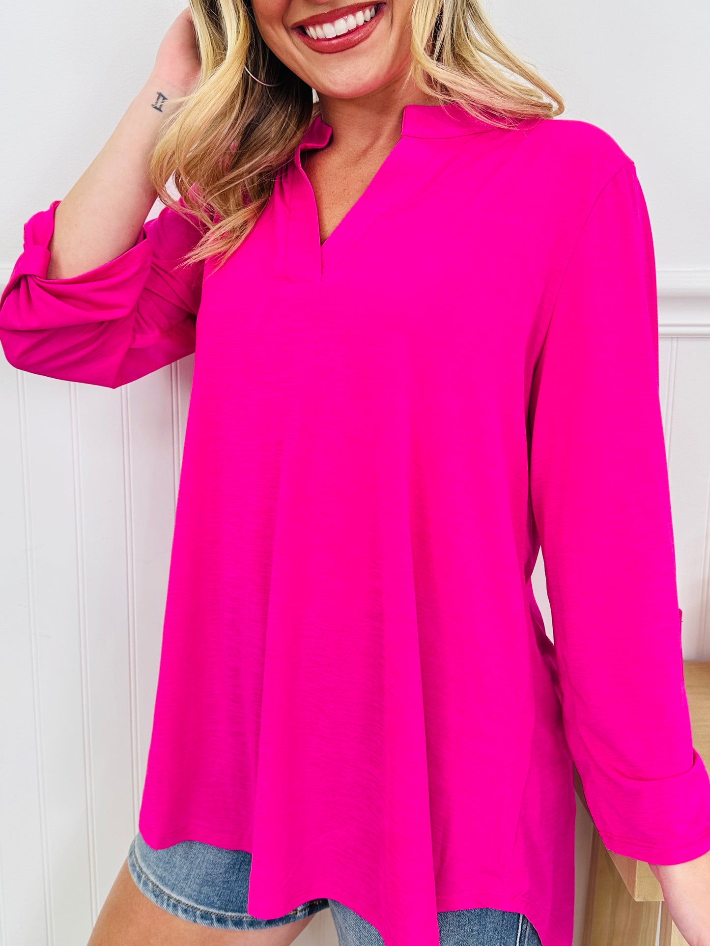 Ready on Repeat Top In Multiple Colors