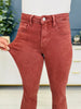 Lovervet Cropped in Color Tummy Control Cropped Straight Leg Jeans-Multiple Colors in Reg/Curvy