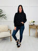 On The Dot Hoodie In Black