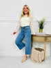 Judy Blue Anything Goes Wide Leg Cropped Jeans