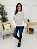 Sleek Stitching Sweater in Ivory
