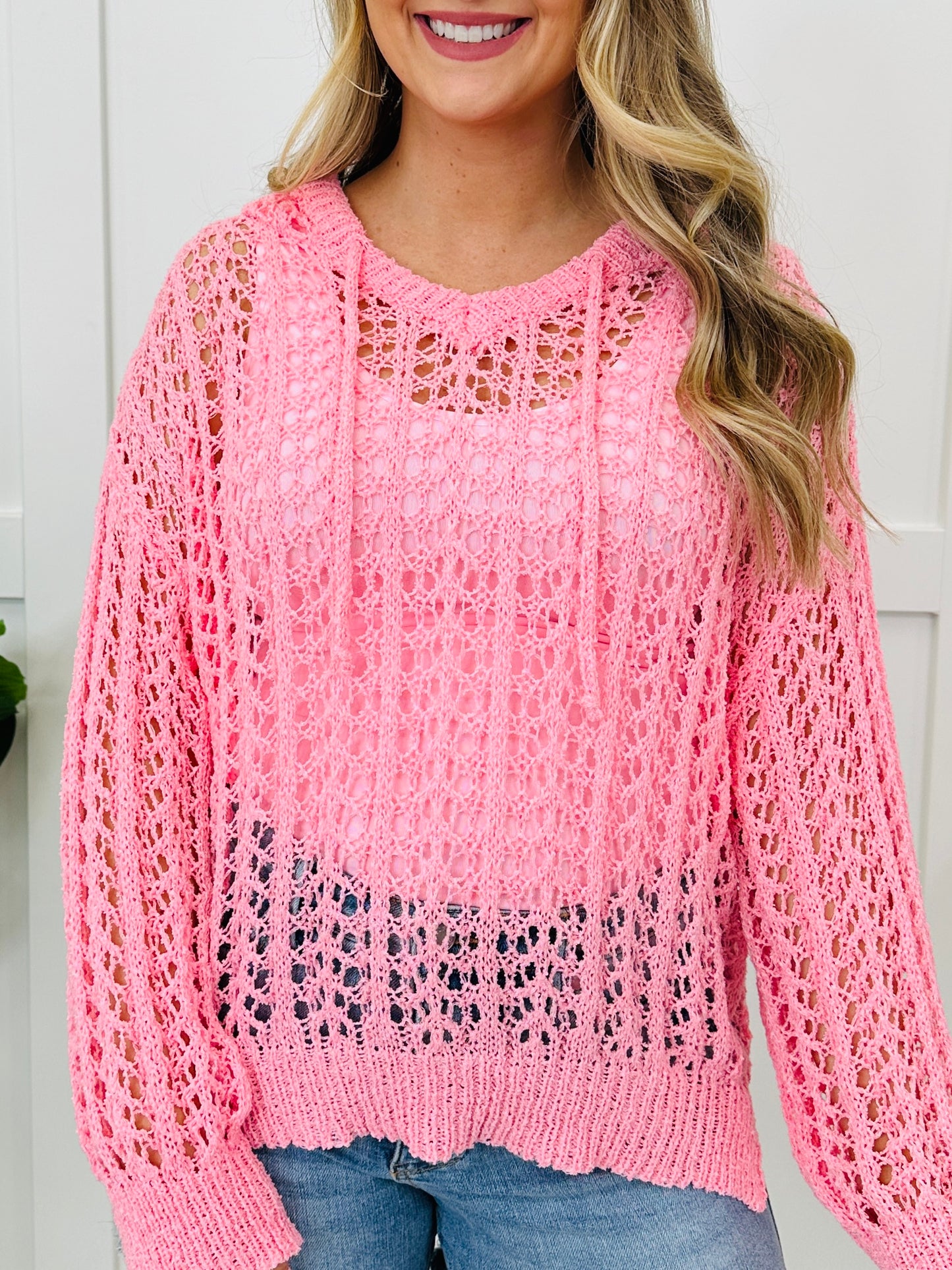 In My Own Time Top In Pink