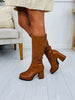 Rebel Reach Boots in Brown