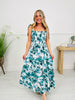 Forever in Florals Maxi Dress in Palm Beach Print
