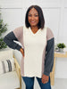 Mend It With Style Sweater in Cream