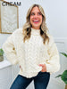 Cozy Elegance Sweater- Multiple Colors!