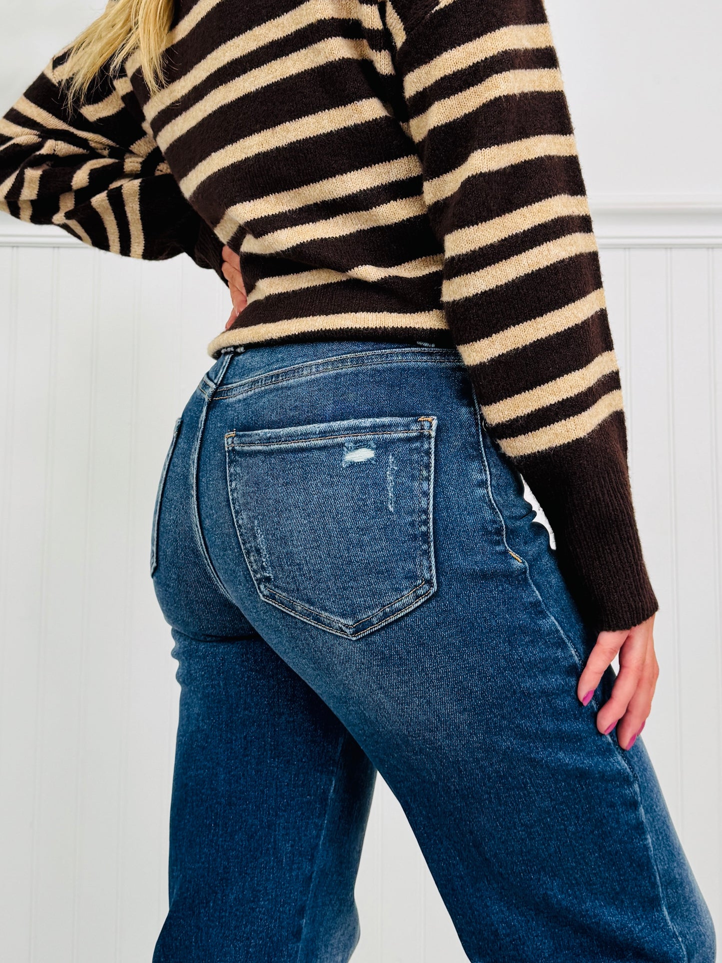 All About You Straight Leg Tummy Control Jeans in Three Inseams