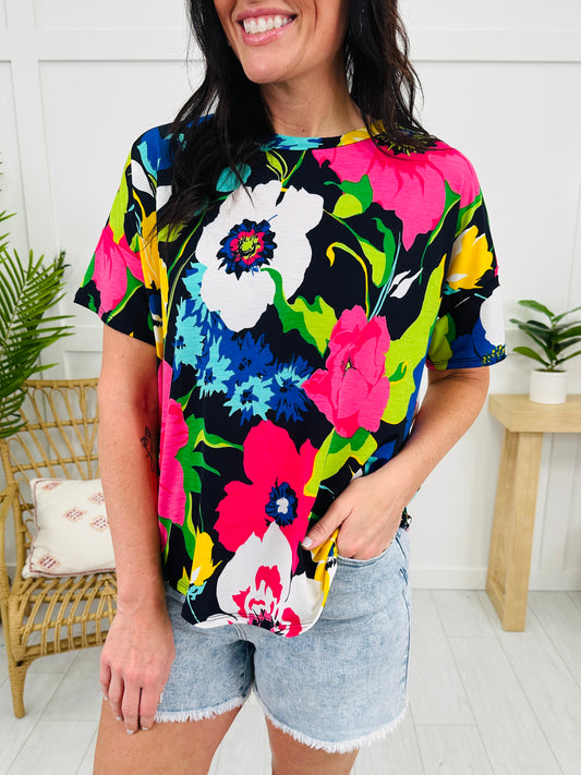 Flourishing Fiesta Top
