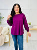 REG/CURVY Softly Stitched Pullover- Multiple Colors!