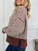 Espresso & Cream Sweater In Multiple Colors