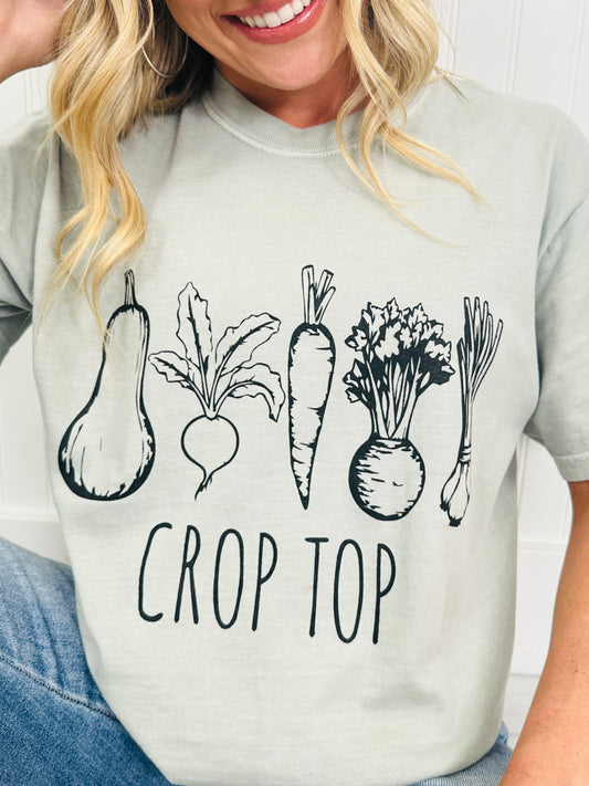 Crop Top Graphic Tee
