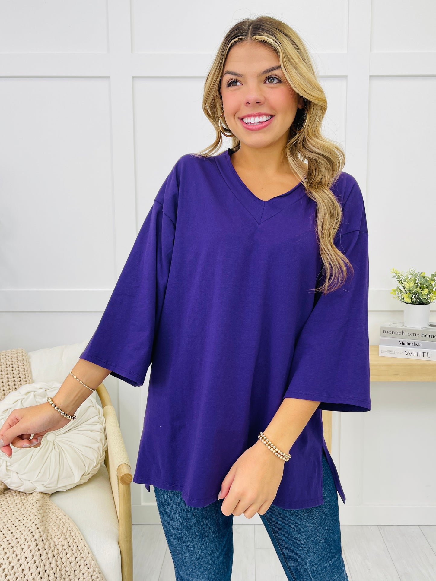 REG/CURVY Timeless Comfort Top- Multiple Colors!