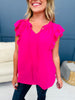 REG/CURVY Summer Steal Ruffle Your Feathers Top-- Multiple Colors!