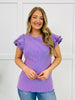 Ruffle Me Up Top in Multiple Colors