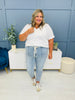 Judy Blue High Standards Cuffed Denim Joggers in Reg/Curvy