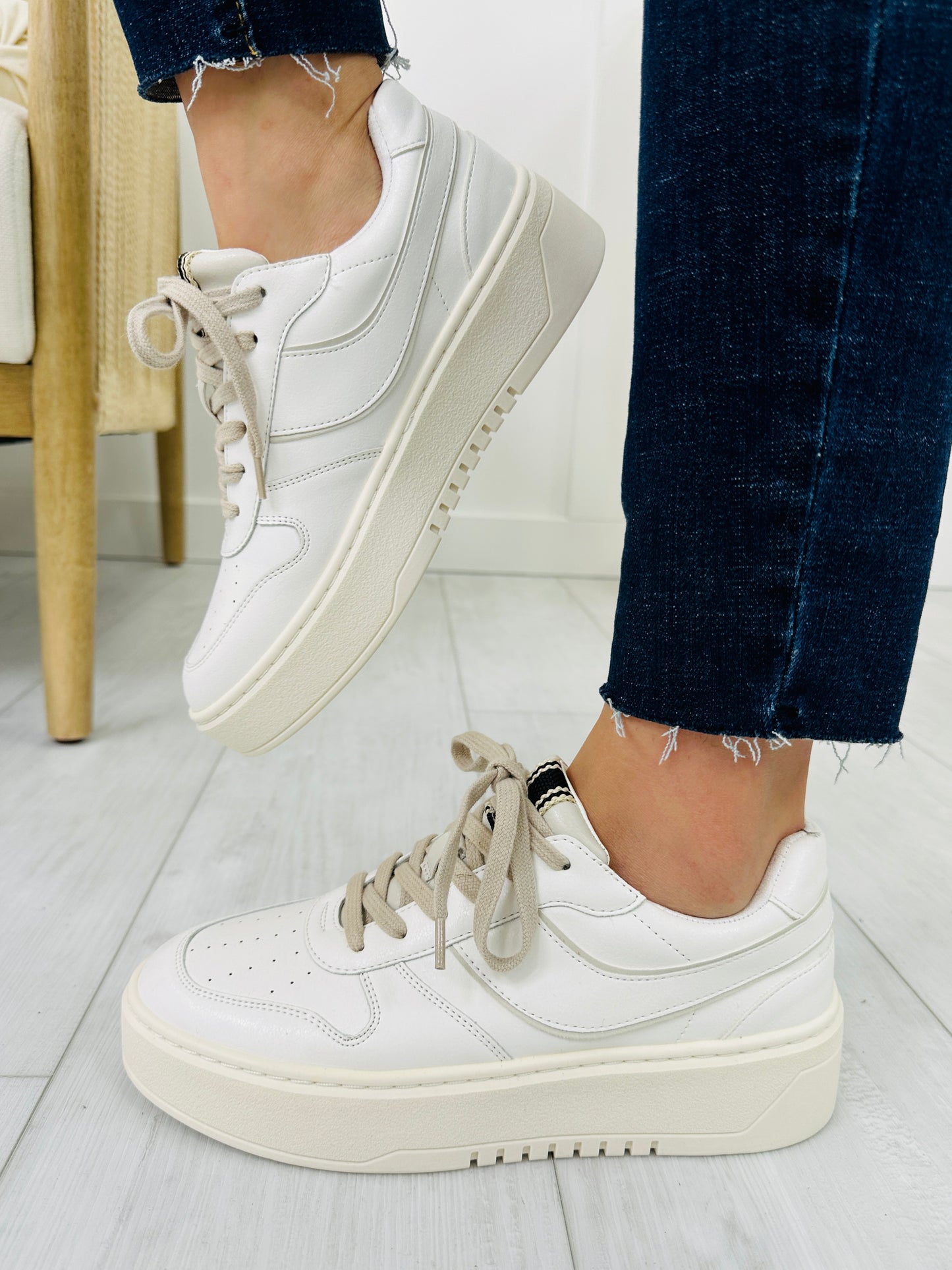 Soaring Soles Sneakers In White