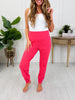 Catch Me Moving Joggers In Flamingo Pink