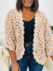 Lacework Dreams Cardigan- Multiple Colors!
