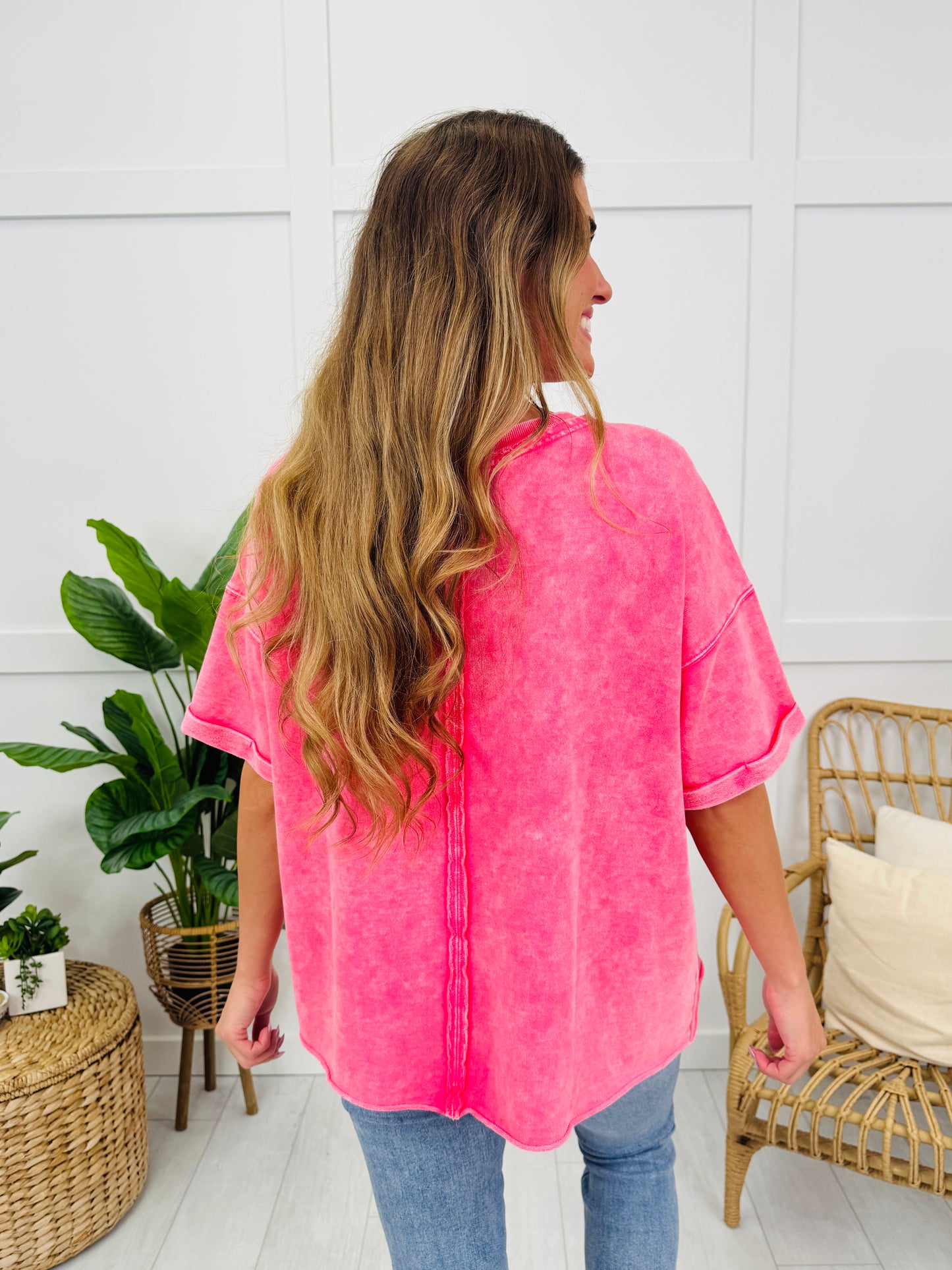 Washed in the Moment Top In Multiple Colors