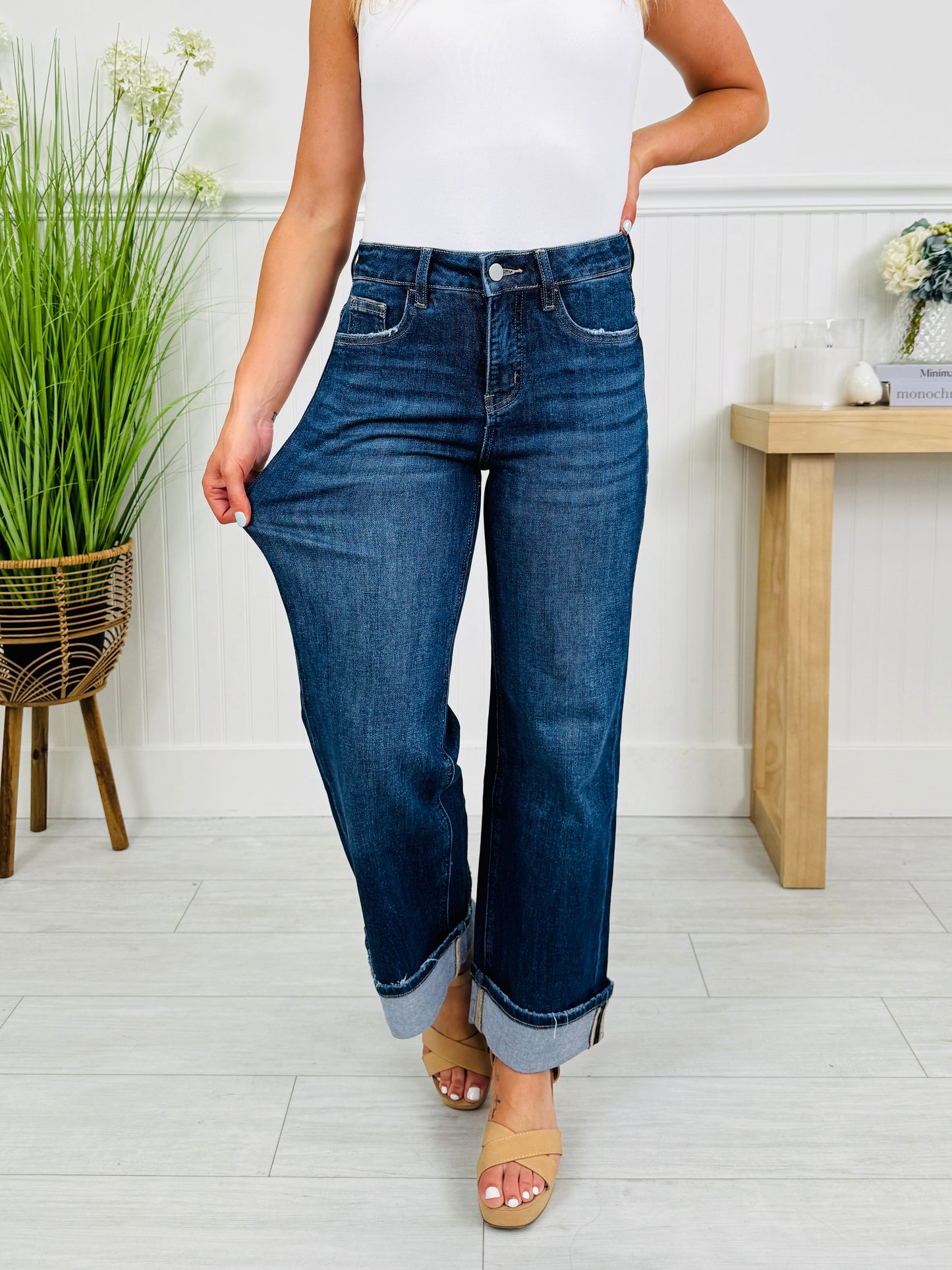 Crop Of The Season Tummy Control Straight Jeans