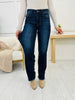 Judy Blue Keep You in The Dark Straight Leg Jeans in Reg/Curvy