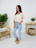 Crush On The Cuff Tummy Control Mom Jeans