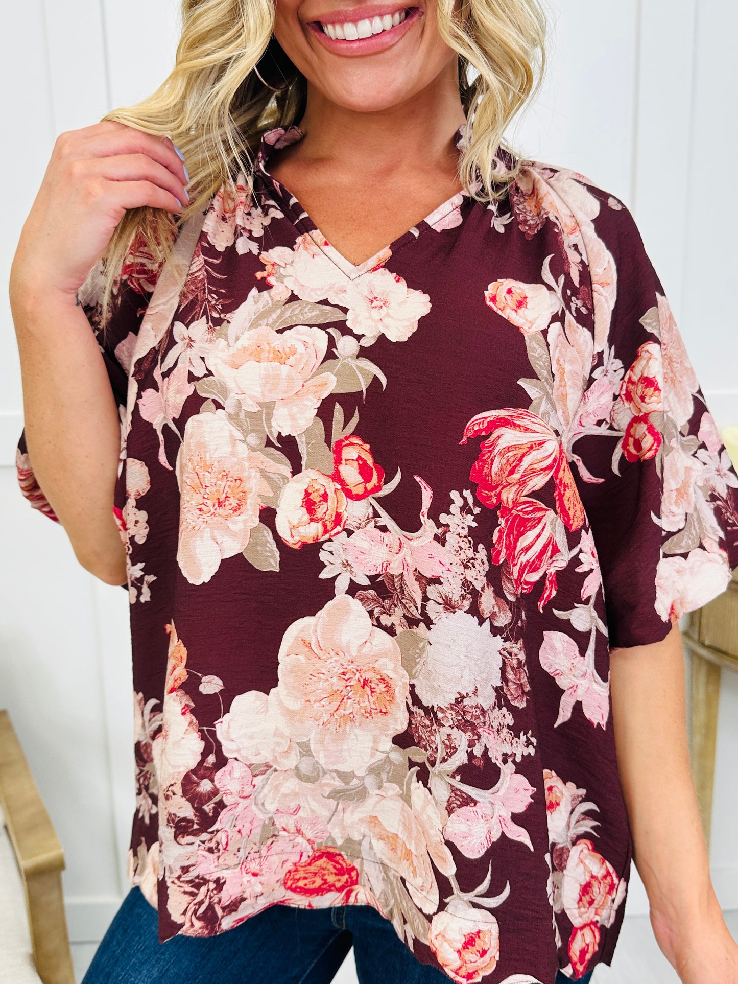 Vintage Bouquet Top