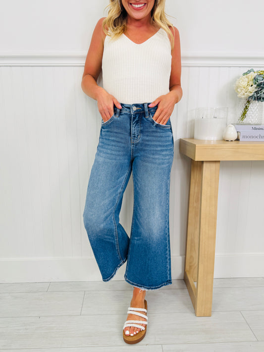 Triple Play Tummy Control Cropped Jeans in Three Inseams