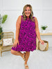 Palms And Plans Dress in Maui Print